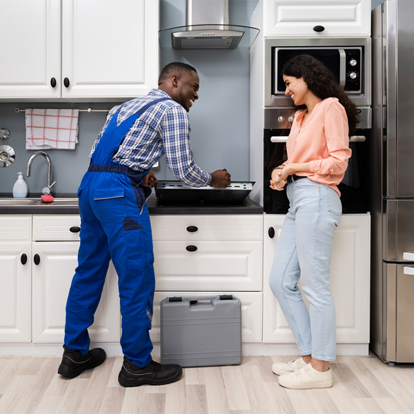 can you provide an estimate for cooktop repair before beginning any work in Partridge KS